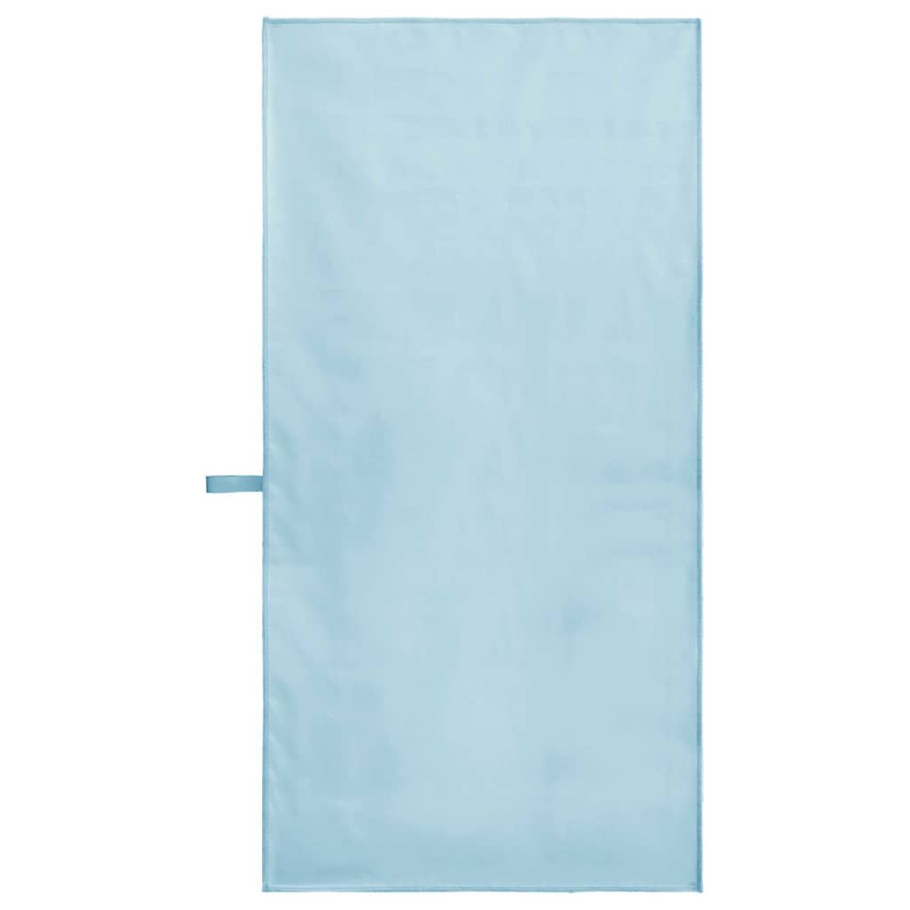 Sportshåndklæder 2 pcs Blå 100 x 50 cm Polyester og polyamid