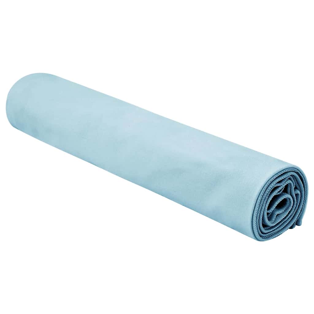 Sportshåndklæder 2 pcs Blå 140 x 70 cm Polyester og polyamid