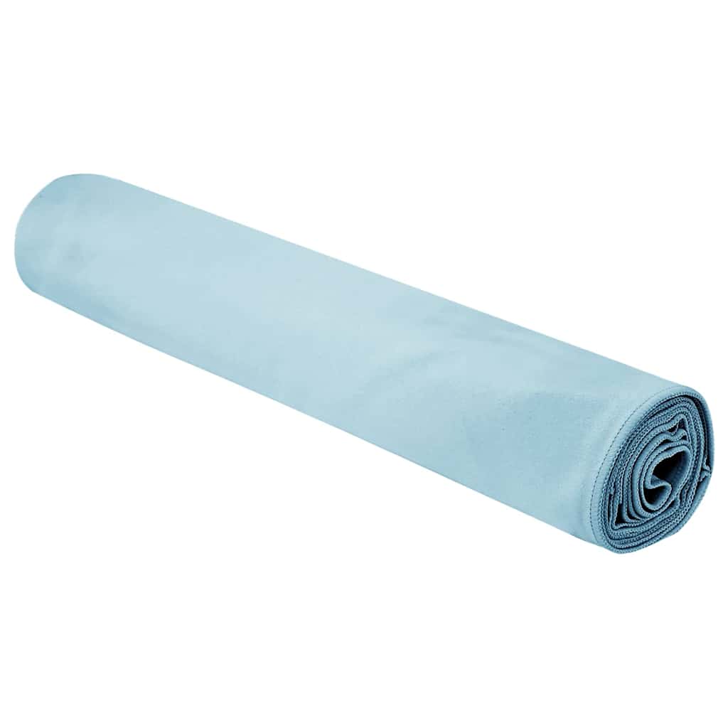 Sportshåndklæder 2 pcs Blå 180 x 90 cm Polyester og polyamid