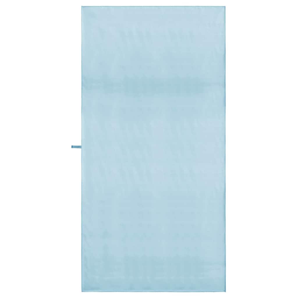 Sportshåndklæder 2 pcs Blå 200 x 100 cm Polyester og polyamid