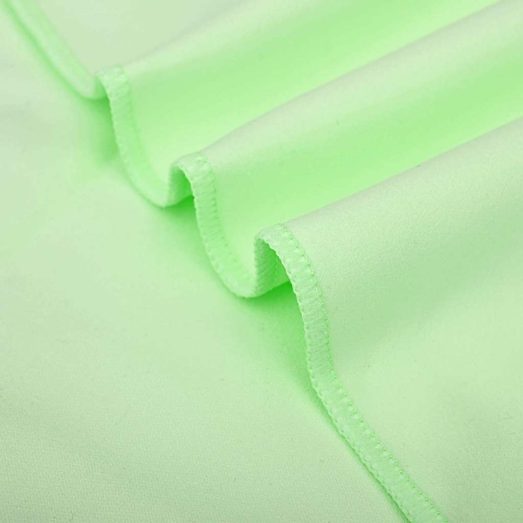Sportshåndklæder 2 pcs Grøn 100 x 50 cm Polyester og polyamid