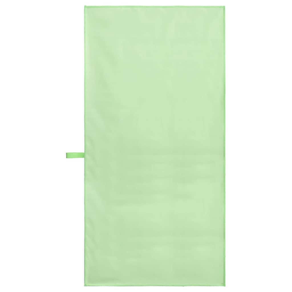 Sportshåndklæder 2 pcs Grøn 100 x 50 cm Polyester og polyamid