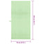 Sportshåndklæder 2 pcs Grøn 140 x 70 cm