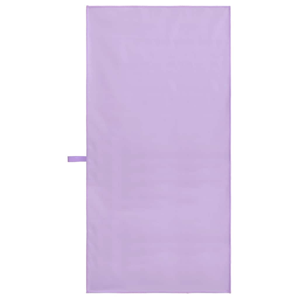 Sportshåndklæder 2 pcs Lilla 100 x 50 cm Polyester og polyamid