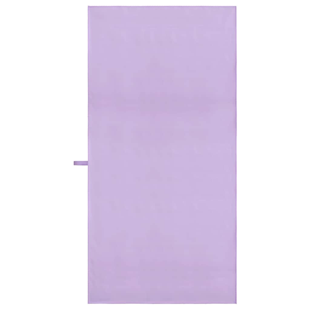 Sportshåndklæder 2 pcs Lilla 140 x 70 cm Polyester og polyamid