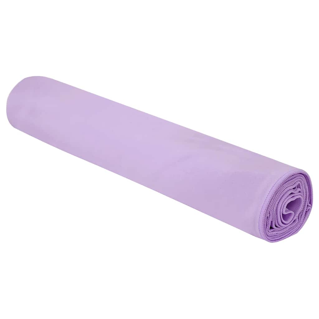 Sportshåndklæder 2 pcs Lilla 200 x 100 cm Polyester og polyamid