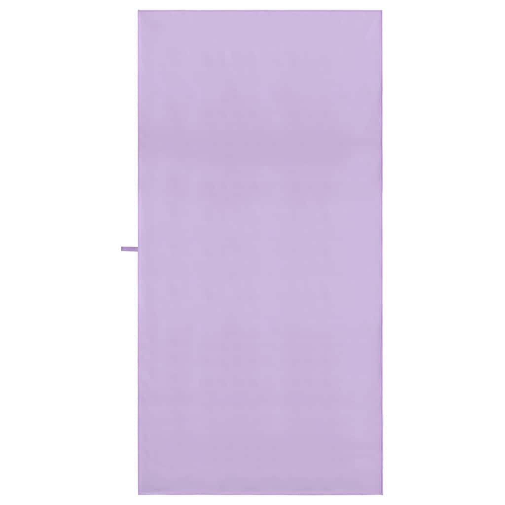 Sportshåndklæder 2 pcs Lilla 200 x 100 cm Polyester og polyamid