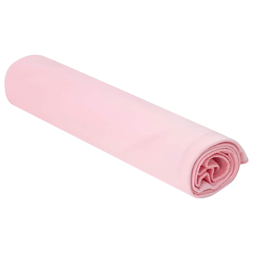 Sportshåndklæder 2 pcs Lyserød 100 x 50 cm