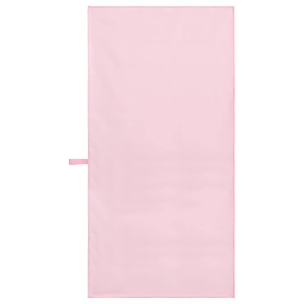 Sportshåndklæder 2 pcs Lyserød 100 x 50 cm