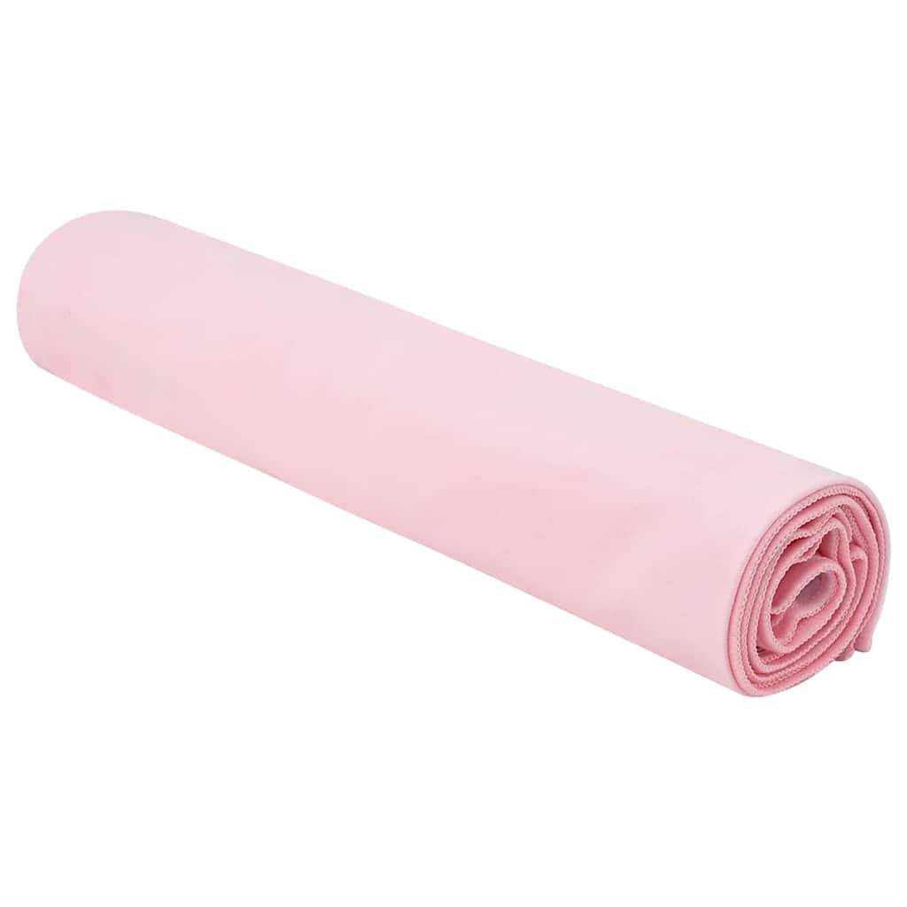 Sportshåndklæder 2 pcs Lyserød 140 x 70 cm
