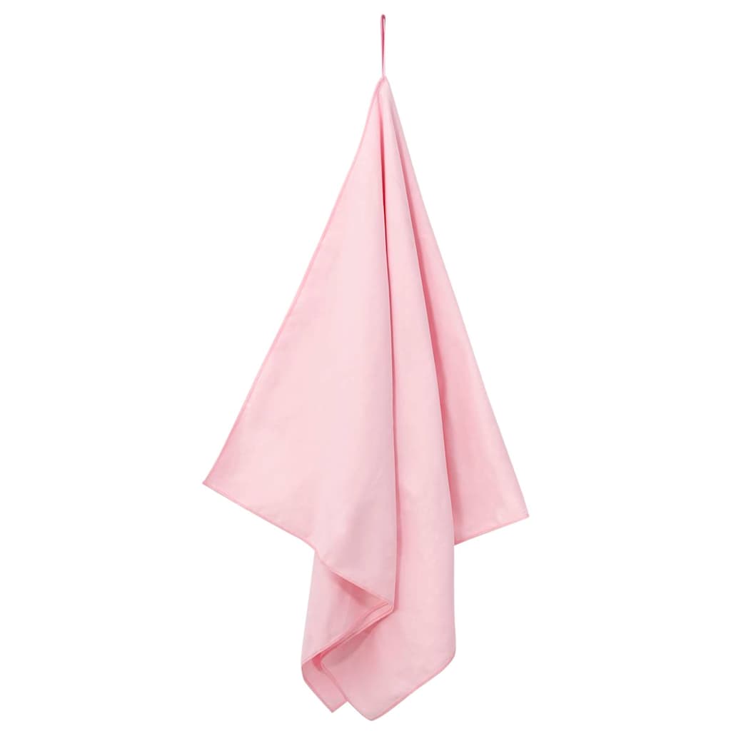Sportshåndklæder 2 pcs Lyserød 140 x 70 cm
