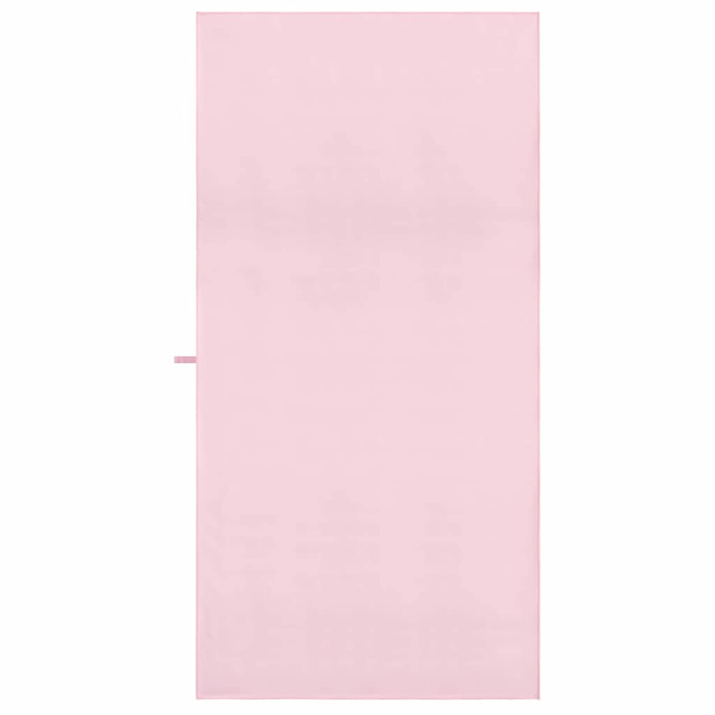 Sportshåndklæder 2 pcs Lyserød 180 x 90 cm