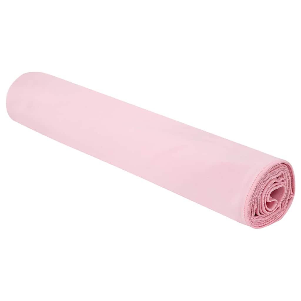 Sportshåndklæder 2 pcs Lyserød 200 x 100 cm