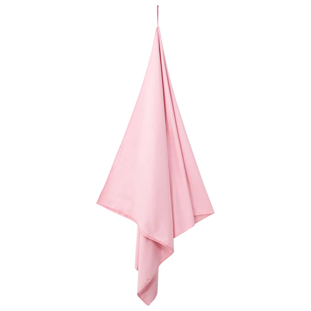 Sportshåndklæder 2 pcs Lyserød 200 x 100 cm