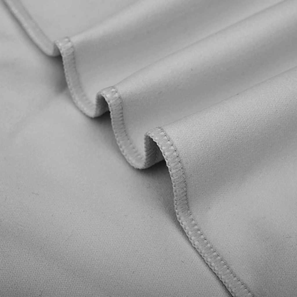 Sports håndklæde sæt 3 pcs Mørkegrå Polyester og polyamid
