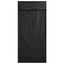 Udendørs stol håndklæder 2 pcs Sort 130 x 60 cm