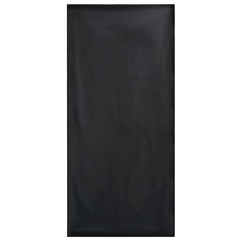 Udendørs stol håndklæder 2 pcs Sort 130 x 60 cm