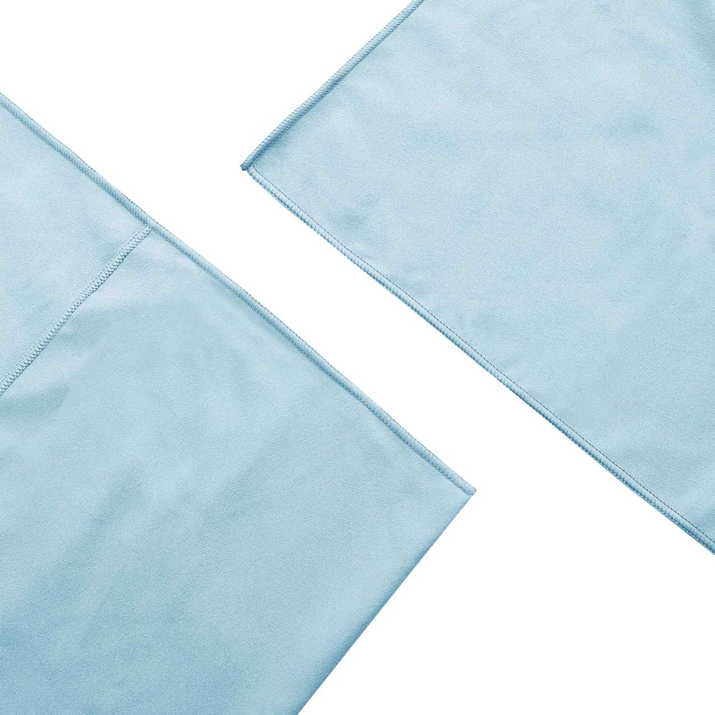 Udendørs stol håndklæder 2 pcs Blå 130 x 60 cm