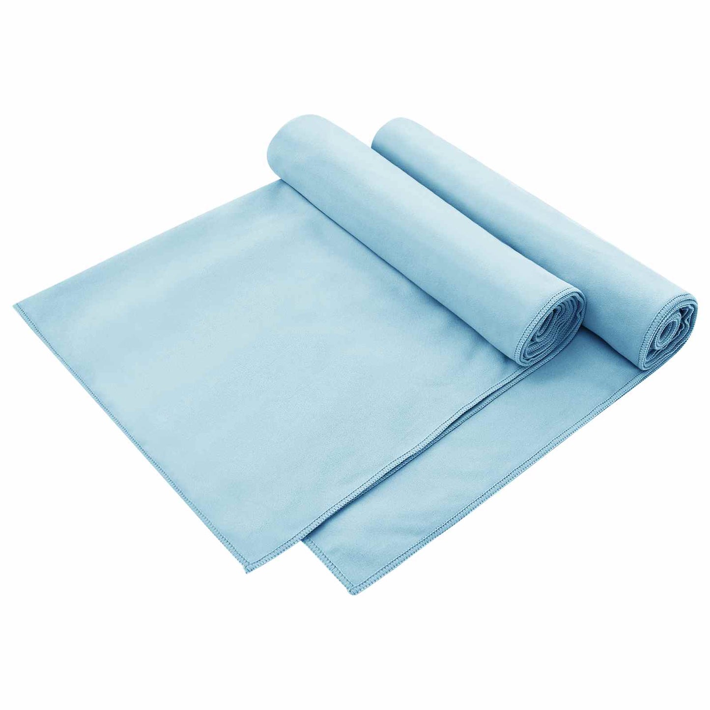 Udendørs stol håndklæder 2 pcs Blå 130 x 60 cm