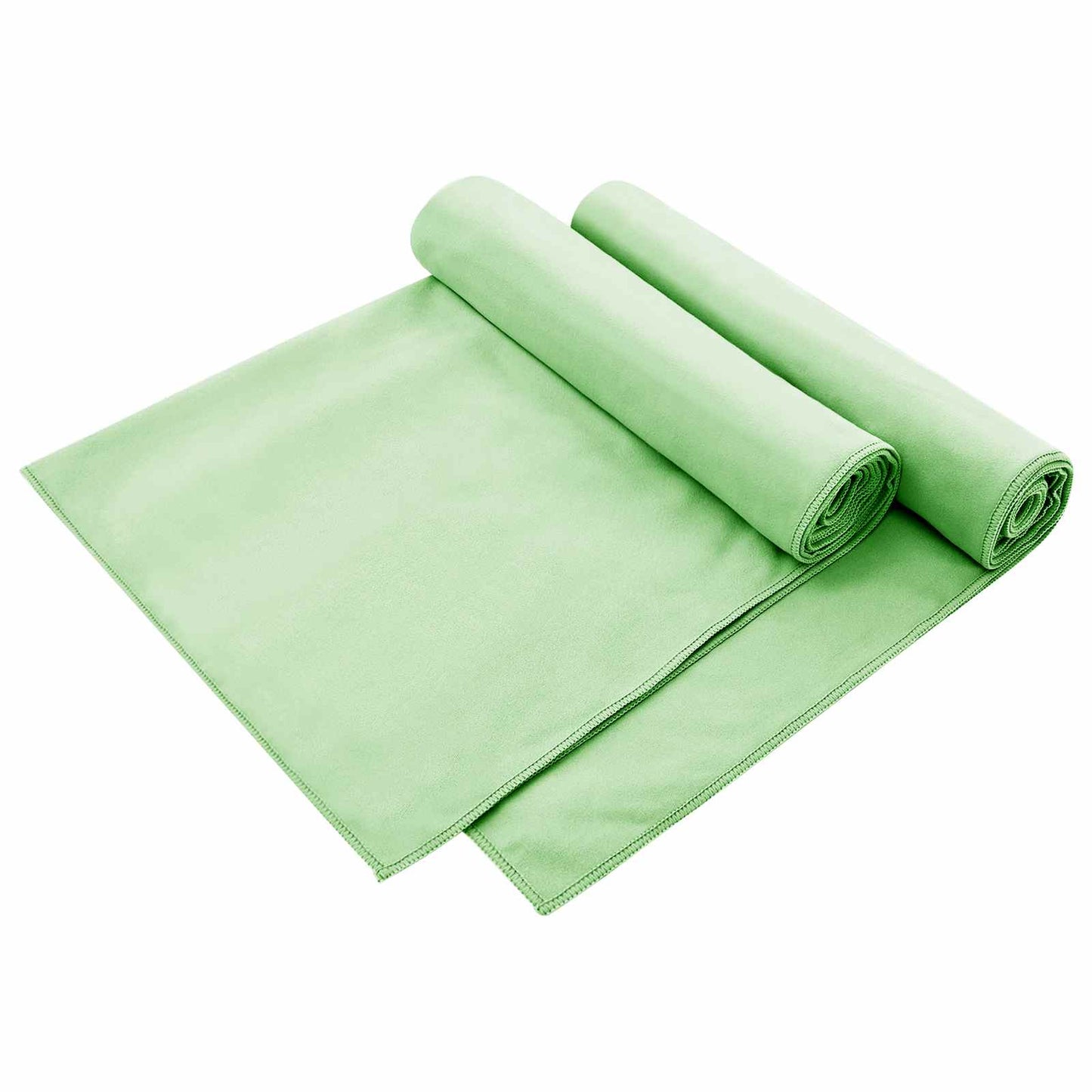 Udendørs stol håndklæder 2 pcs Grøn 130 x 60 cm