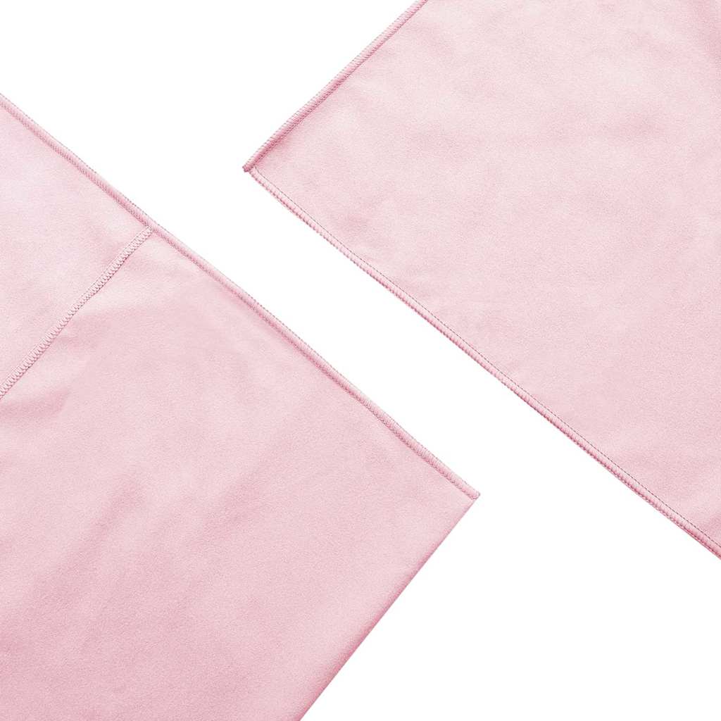 Udendørs stol håndklæder 2 pcs Lyserød 130 x 60 cm