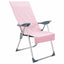 Udendørs stol håndklæder 2 pcs Lyserød 130 x 60 cm
