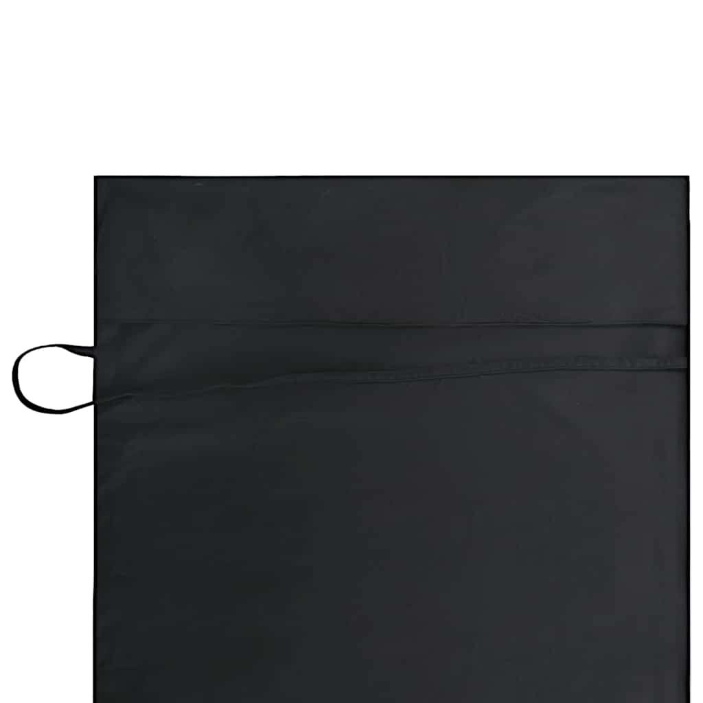 Liggestols håndklæder 2 stk. Sort 210 x 75 cm