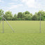 Hegnspæl 2 pcs Sølv Pulverlakeret Stål