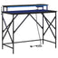 Bord med hylde Sort eg 100 x 50 x 86,5 cm Konstrueret træ