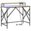 Bord med hylde Sonoma eg 100 x 50 x 86,5 cm Konstrueret træ