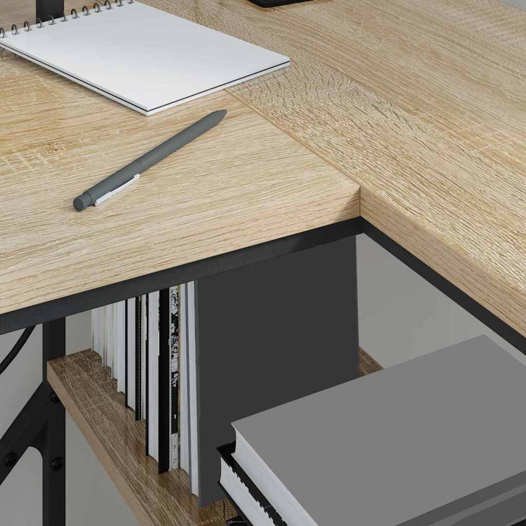 Bord med skuffe Sonoma eg 120 x 79 x 86,5 cm Konstrueret træ