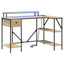 Bord med skuffe Sonoma eg 120 x 79 x 86,5 cm Konstrueret træ
