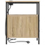 Natskab med skuffe Sonoma eg 30 x 48 x 61 cm Konstrueret træ