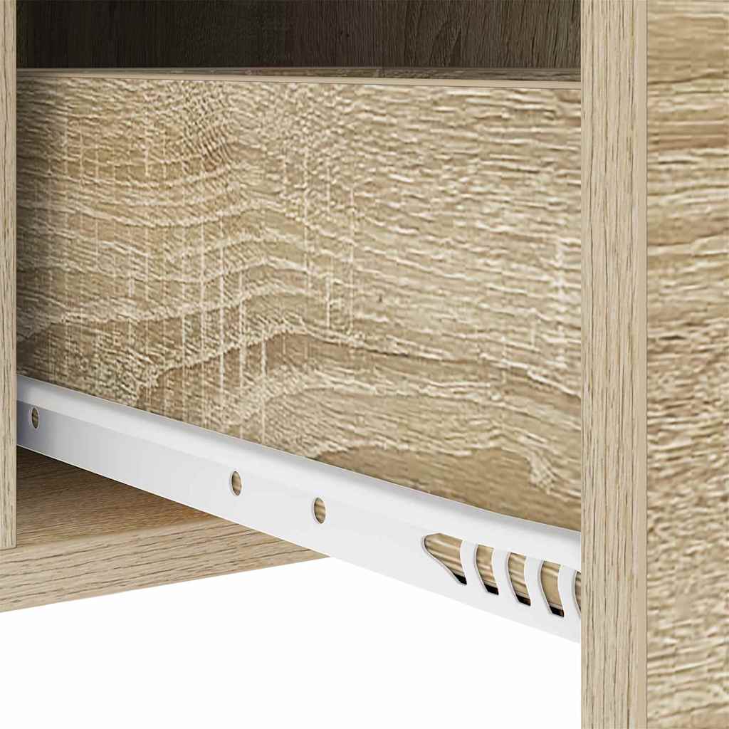 Natskab 2 pcs Sonoma eg 30 x 48 x 61 cm Konstrueret træ