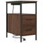 Natskab 2 pcs Brun eg 30 x 48 x 61 cm Konstrueret træ