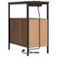 Natskab 2 pcs Brun eg 30 x 48 x 61 cm Konstrueret træ