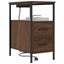 Natskab 2 pcs Brun eg 30 x 48 x 61 cm Konstrueret træ