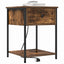 Natskab 2 pcs Røget eg 42 x 41 x 56 cm Konstrueret træ