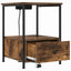 Natskab 2 pcs Røget eg 42 x 41 x 56 cm Konstrueret træ