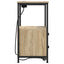 Natskab 2 pcs Sonoma eg 40 x 31 x 60 cm Konstrueret træ