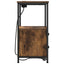 Natskab 2 pcs Røget eg 40 x 31 x 60 cm Konstrueret træ