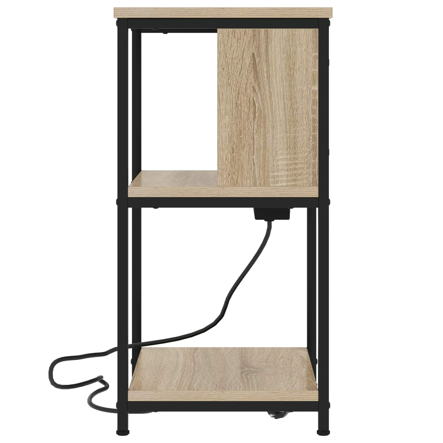 Natskab 2 pcs Sonoma eg 38 x 31 x 61 cm Konstrueret træ