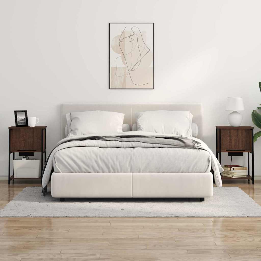 Natskab Brun eg 38 x 31 x 61 cm Konstrueret træ