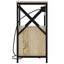 Natskab 2 pcs Sonoma eg 40 x 31 x 60 cm Konstrueret træ