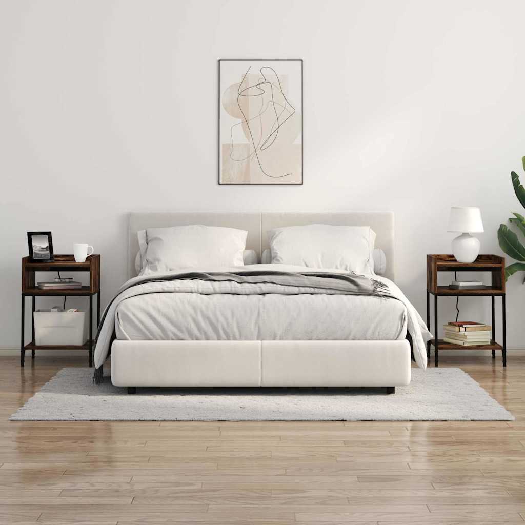 Natskab Røget eg 40 x 40 x 61 cm Konstrueret træ