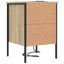 Natskab 2 pcs Sonoma eg 42 x 41 x 61 cm Konstrueret træ