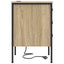 Natskab 2 pcs Sonoma eg 42 x 41 x 61 cm Konstrueret træ