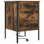 Natskab 2 pcs Røget eg 42 x 41 x 61 cm Konstrueret træ