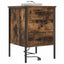 Natskab 2 pcs Røget eg 42 x 41 x 61 cm Konstrueret træ