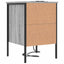 Natskab 2 pcs Grå Sonoma 42 x 41 x 61 cm Konstrueret træ